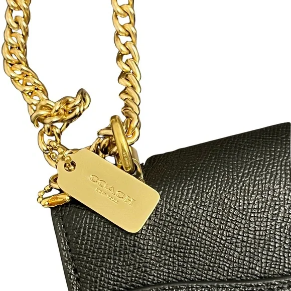 Coach Mini Klare Crossbody Leather Purse C9949 | Black — Excellent Condition! - Picture 10 of 13